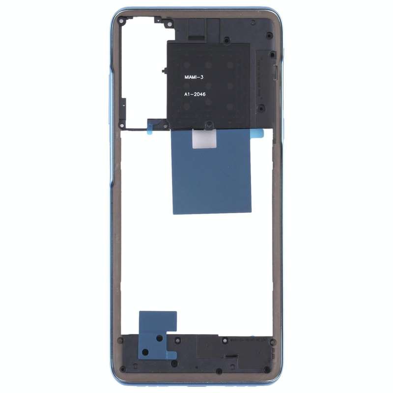 Original Middle Frame Bezel Plate for TCL 20S (Blue)
