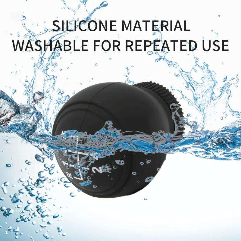 For Volkswagen 6-speed Car Silicone Dustproof Shift Knob Gear Protective Cover(Black)