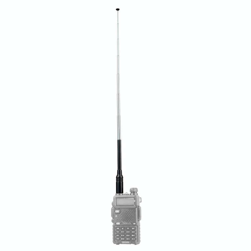 RETEVIS RT-773 136-174+400-480MHz SMA-F Famale Dual Band Whip Antenna for H-777/RT-5R/RT-B6/RT-5R...