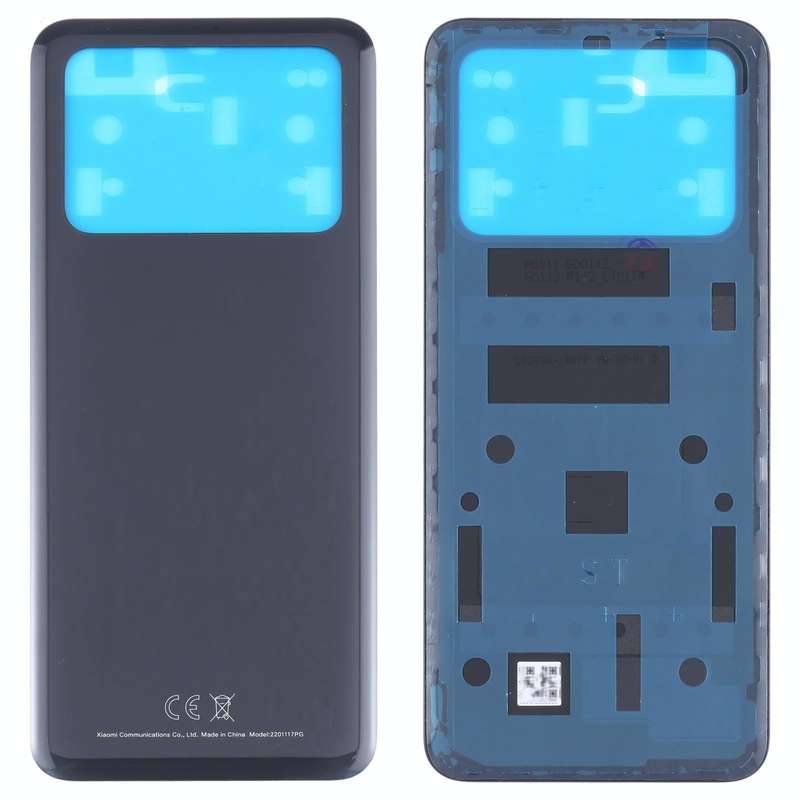 Original Battery Back Cover for Xiaomi Poco M4 Pro 4G MZB0B5VIN(Black)