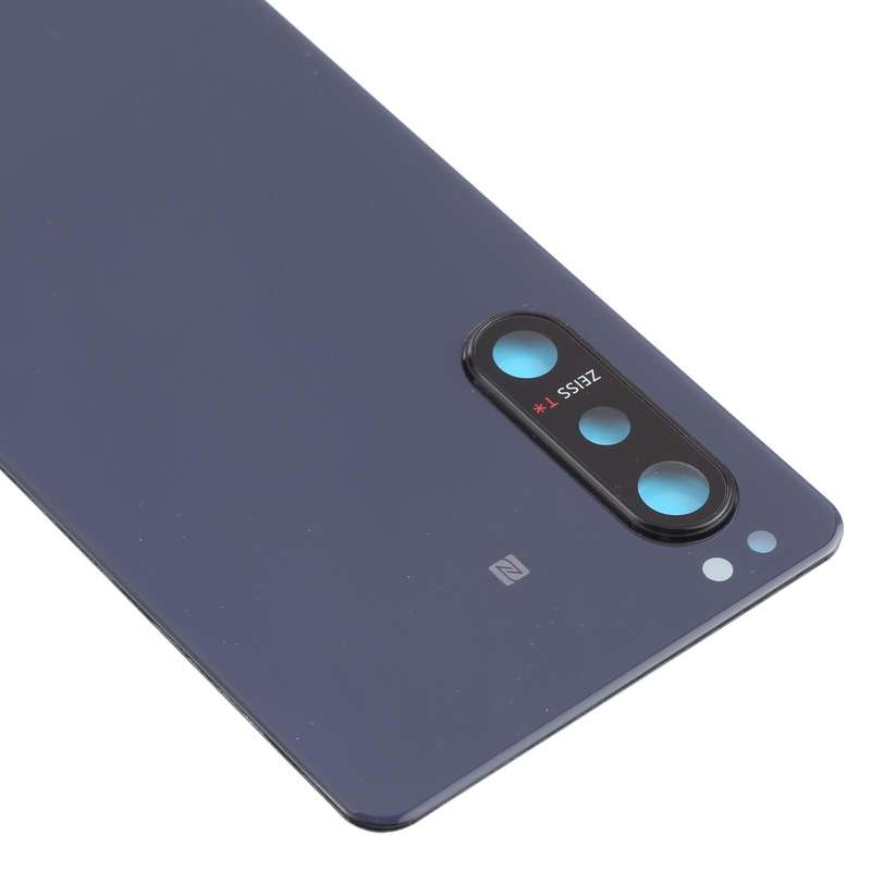 Battery Back Cover with Camera Lens Cover for Sony Xperia 5 II(Blue)