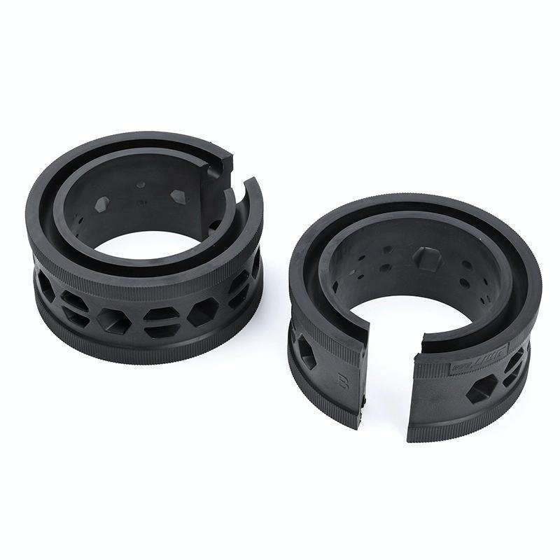 19 Holes Car Universal Buffer Rubber Spring Shock Absorber, Specification: D