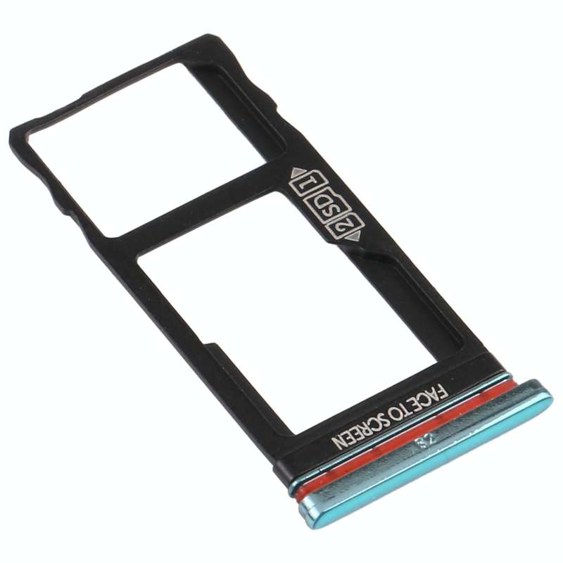 SIM Card Tray + Micro SD Card Tray for Motorola Moto One Action XT2013-1 XT2013-2 XT2013-4 (Green)