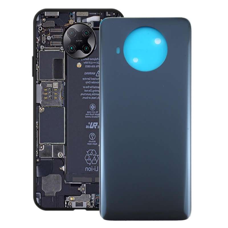 Original Battery Back Cover for Xiaomi Mi 10T Lite 5G / Mi 10i 5G M2007J17G M2007J17I(Black)