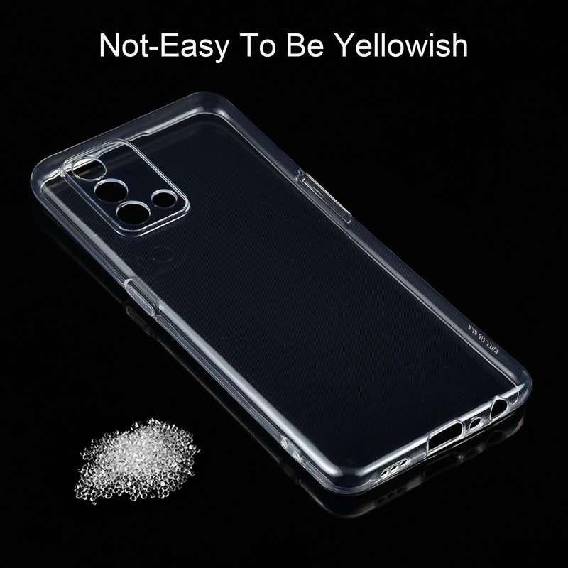 For OPPO F19 0.75mm Ultra-thin Transparent TPU Soft Protective Case