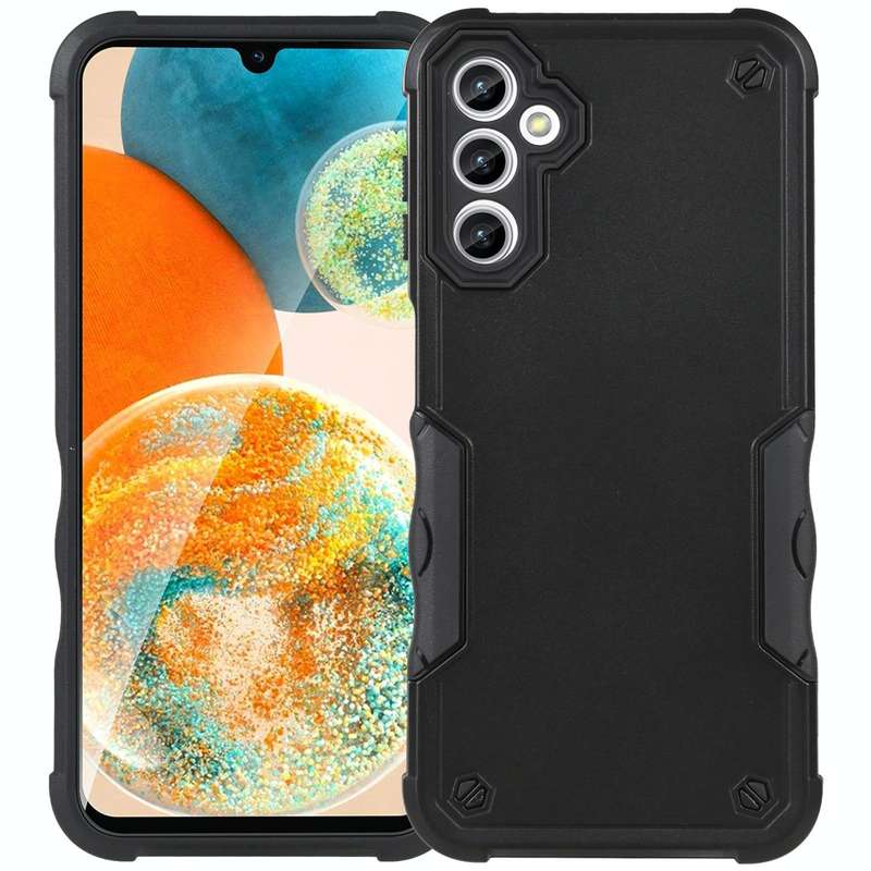 For Samsung Galaxy A14 5G Non-slip Shockproof Armor Phone Case(Black)
