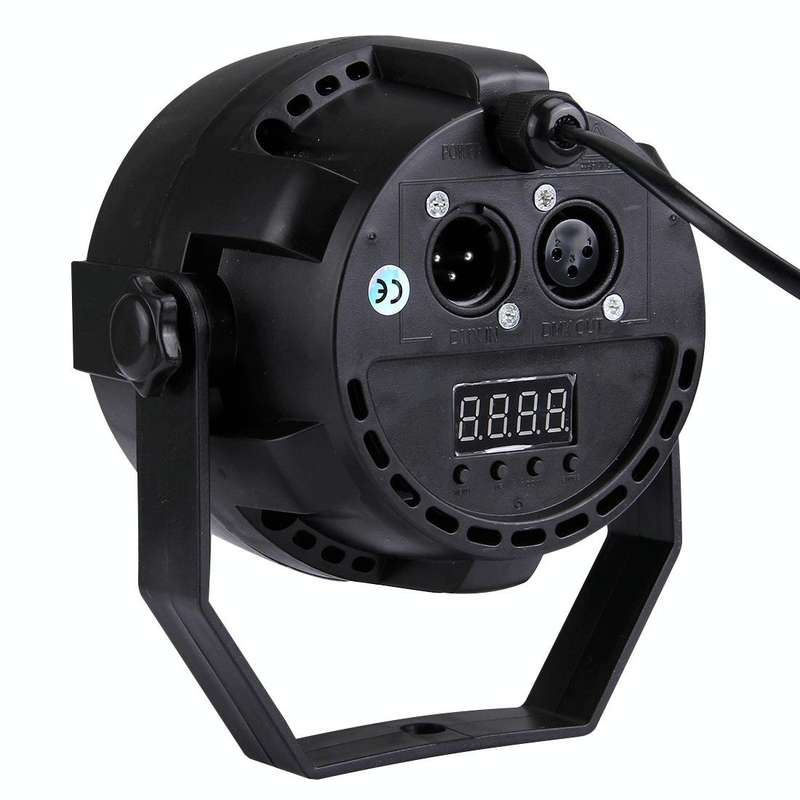 KD-12W 12 LED PAR Light Stage Light, with LED Display, Master / Slave / DMX512 / Auto Run Modes, ...