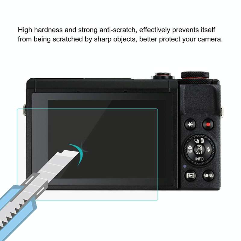 PULUZ 2.5D 9H Tempered Glass Film for Canon PowerShot G7 X Mark III