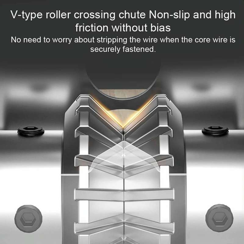 Household Hand-Cranked Small Stripping Machine Waste Wire And Cable Stripping Tool, Style: Peelin...