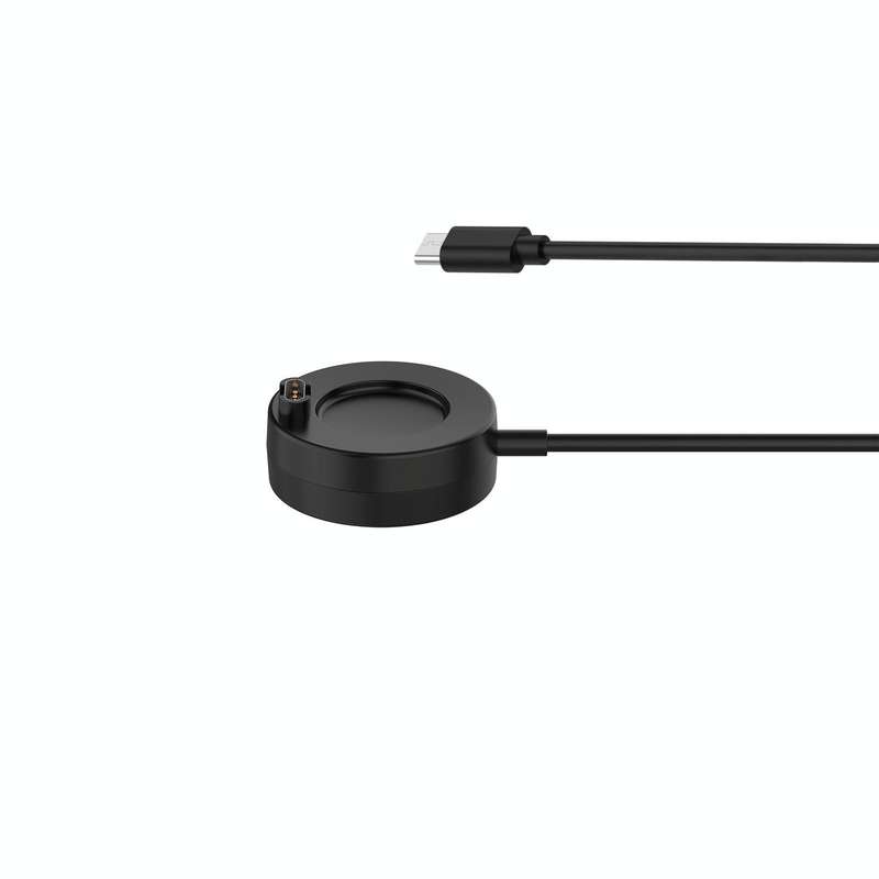 For Garmin Forerunner 645 Music Type-C / USB-C Interface Watch Charger With Data Function(Black)