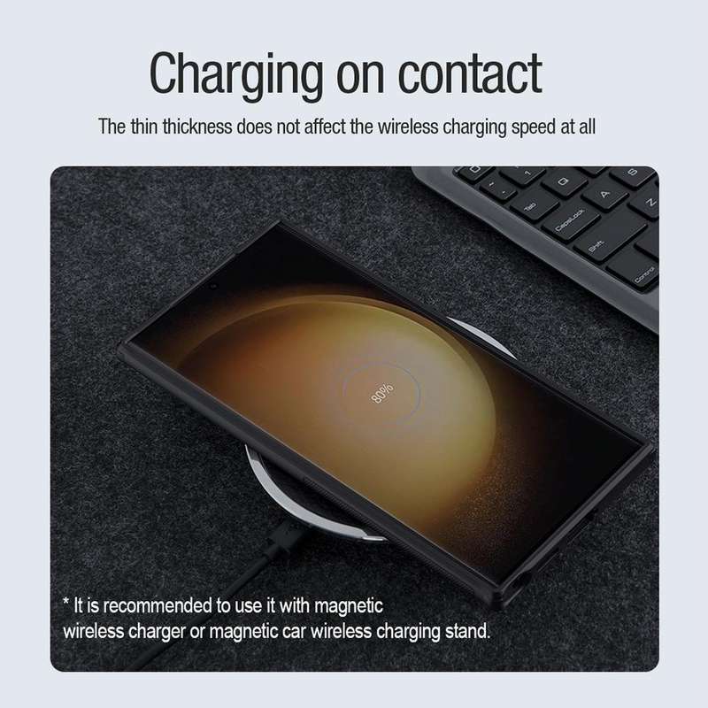 For Samsung Galaxy S24 Ultra 5G NILLKIN Frosted Shield Pro Magnetic Magsafe Phone Case(Green)