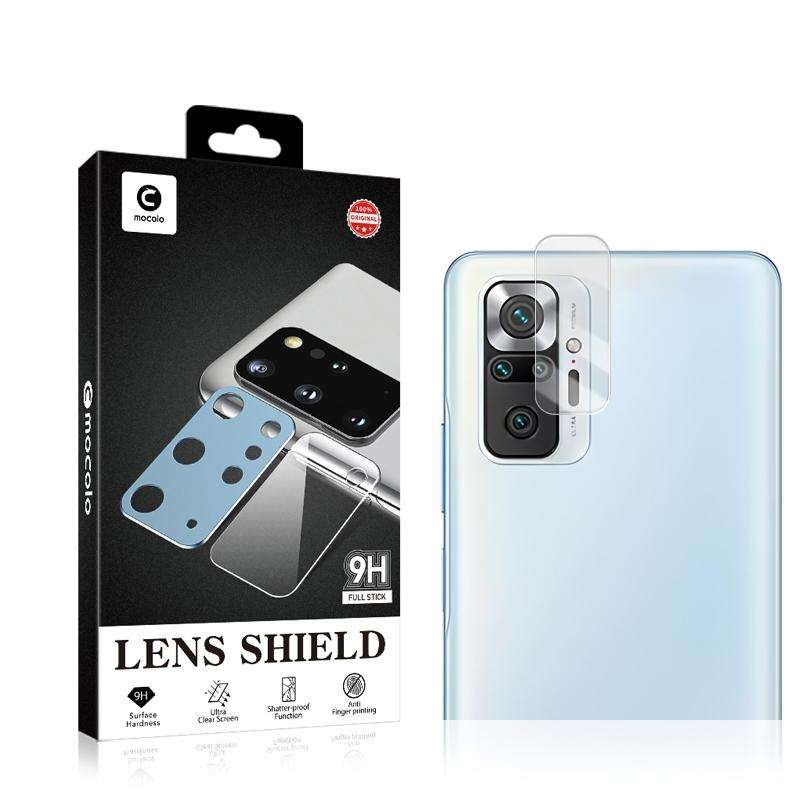 For Xiaomi Redmi Note 10 Pro 2PCS mocolo 0.15mm 9H 2.5D Round Edge Rear Camera Lens Tempered Glas...