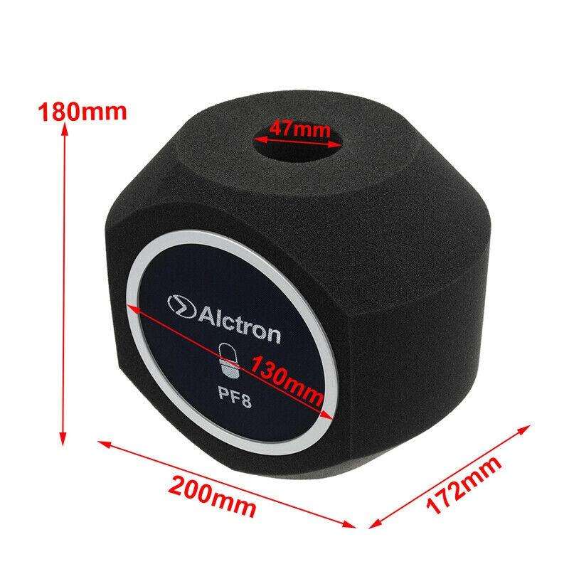 Alctron PF8 Studio Mic Screen Acoustic Filter Recording Microphone Noise Reduction Wind Screen