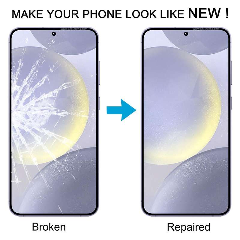 For Samsung Galaxy S24+ SM-S926B 10pcs Front Screen Outer Glass Lens with OCA Optically Clear Adh...