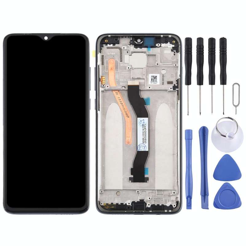 TFT LCD Screen for Xiaomi Redmi Note 8 Pro Digitizer Full Assembly with Frame (Double SIM Card Ve...