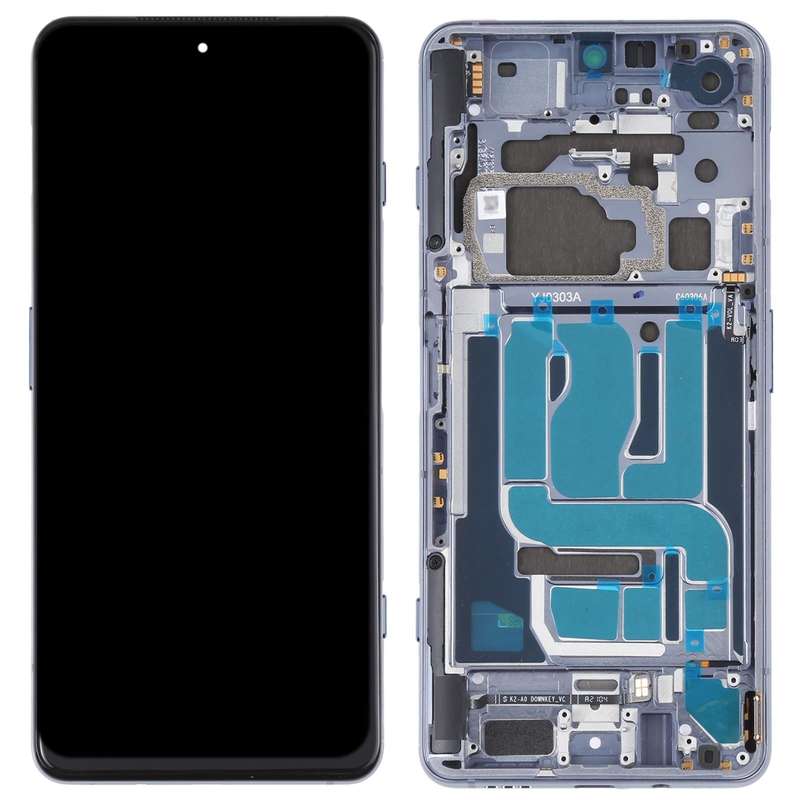 Original LCD Screen and Digitizer Full Assembly With Frame for Xiaomi Black Shark 4 / Black Shark...