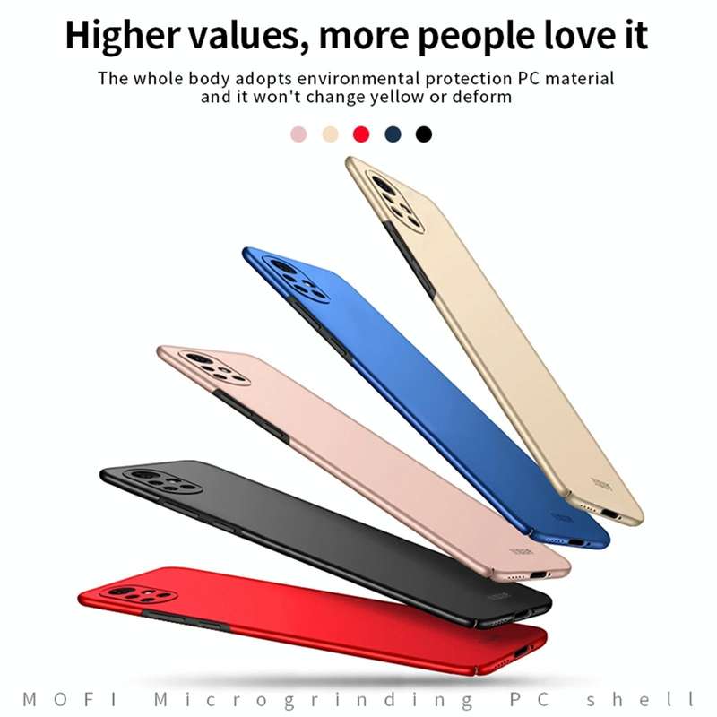 For Huawei Nova 8 MOFI Frosted PC Ultra-thin Hard Case(Blue)