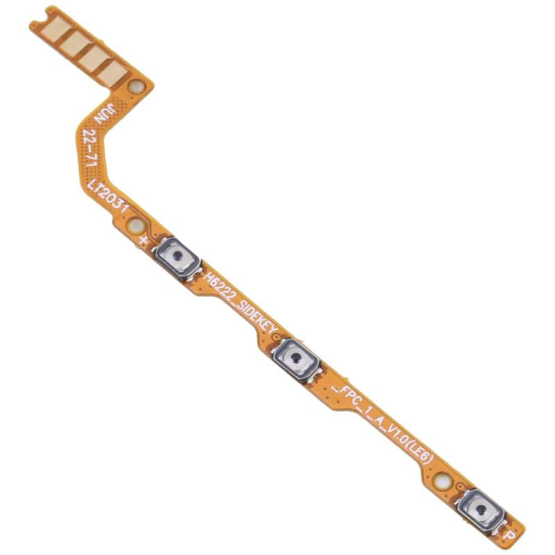 For Tecno Pova Neo LE6 OEM Power Button & Volume Button Flex Cable
