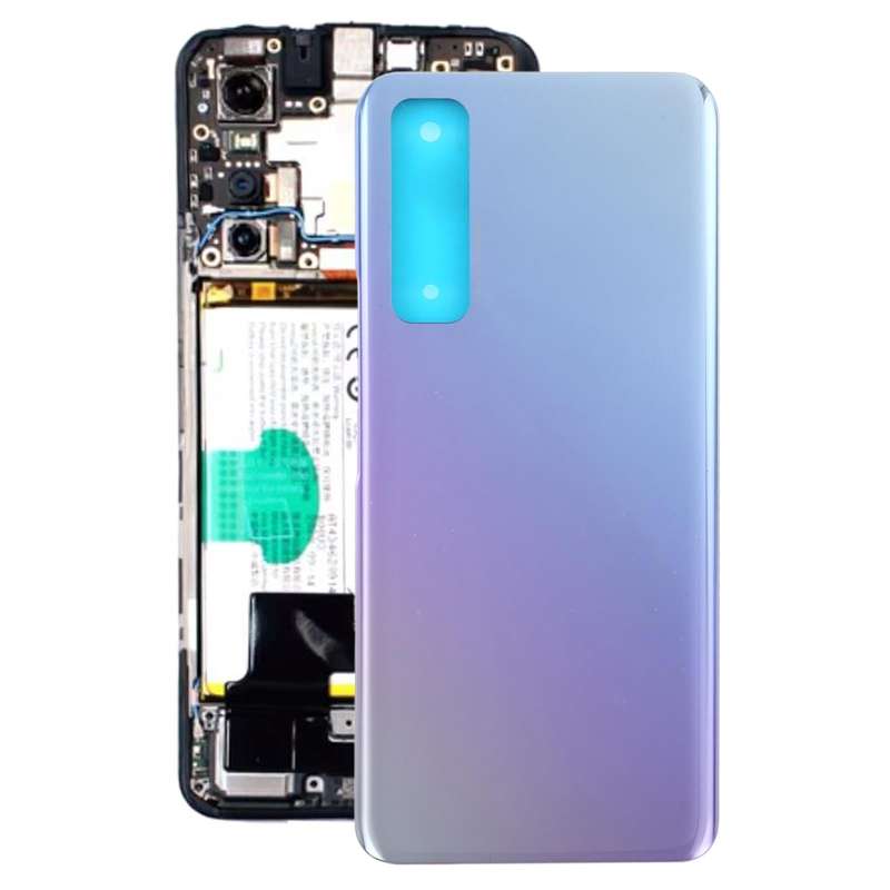 For Vivo Y73s / V2031A Battery Back Cover (Silver)