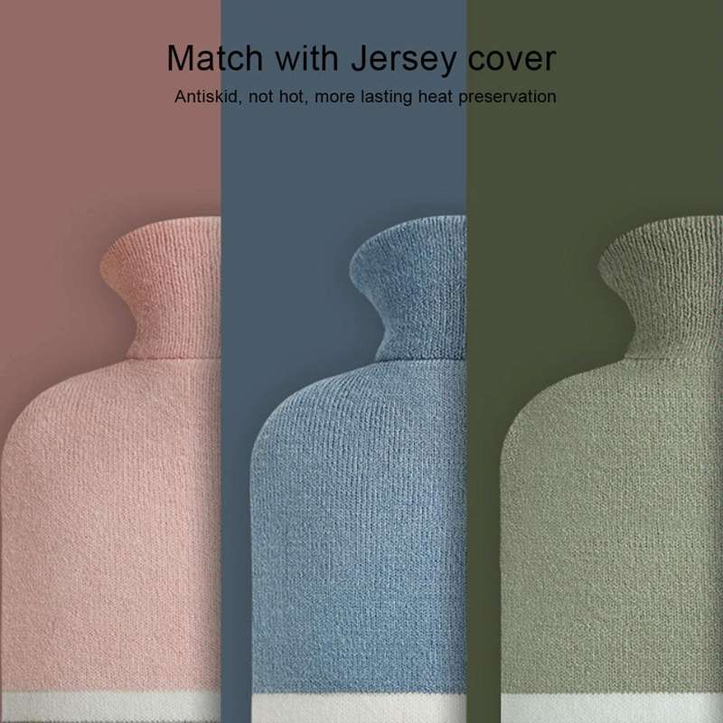Large Explosion-proof Water-injected PVC Warm Water Bag, Spec: 1000ml (Light Grey)