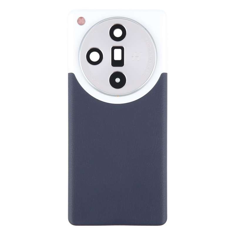 For OPPO Find X7 Ultra Original Battery Back Cover with Camera Lens Cover(Blue)