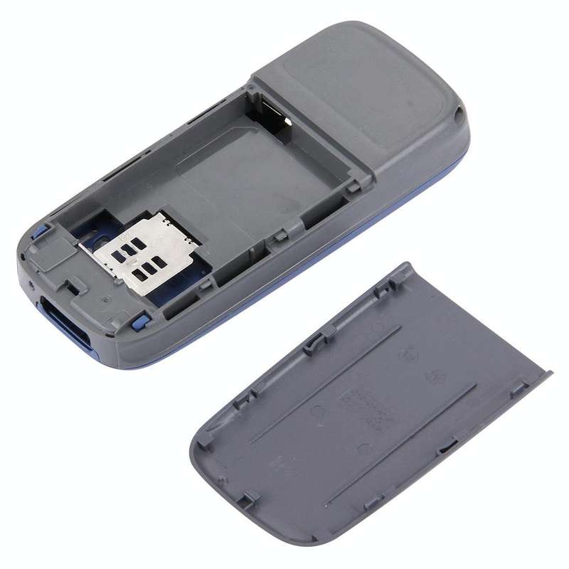 Full Housing Cover (Front Cover + Middle Frame Bezel + Battery Back Cover) for Nokia 1200 / 1208 ...