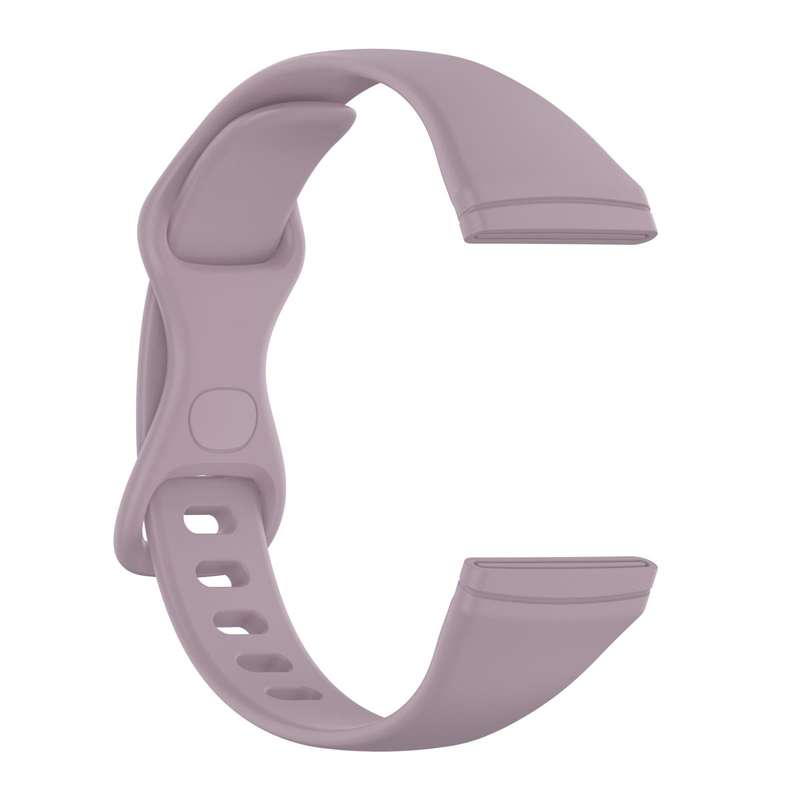 For Fitbit Versa 4 / Versa 3 / Sense Universal TPU Watch Band, Size:S(Lavender)