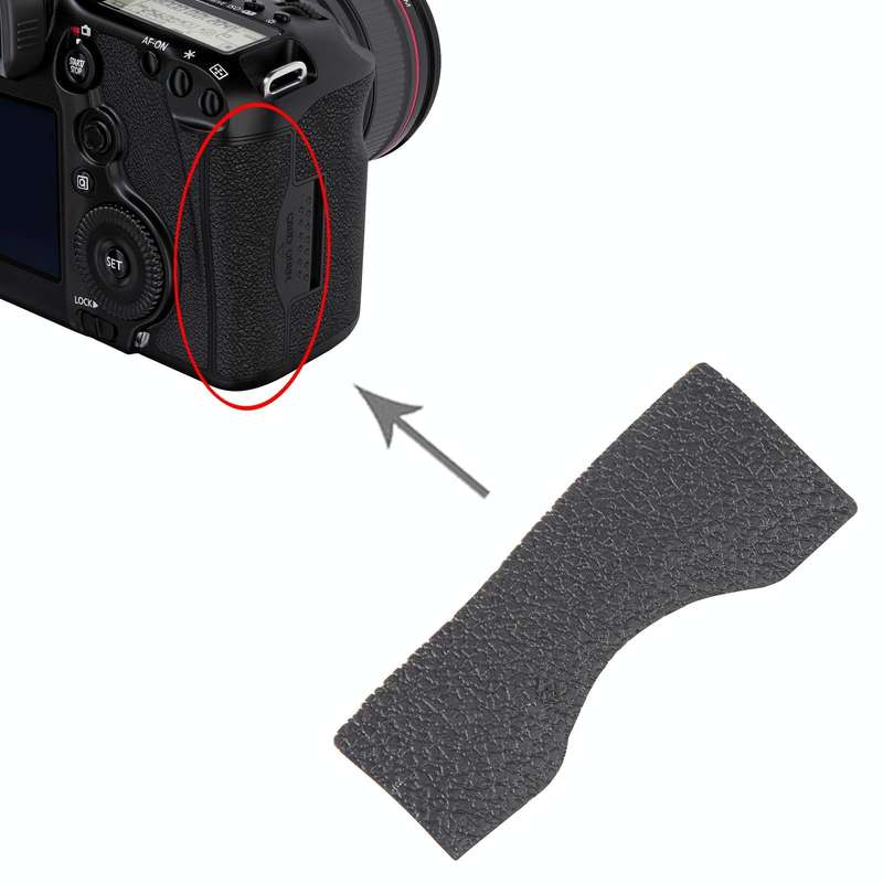 For Canon EOS 5D Mark III OEM CF Card Slot Cover Protective Leather