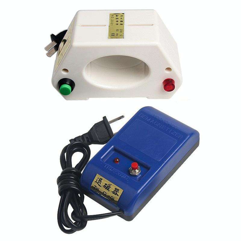 Watch Repair Tool Demagnetization Instrument Mechanical Watch Demagnetizer, Style: Blue Home US Plug