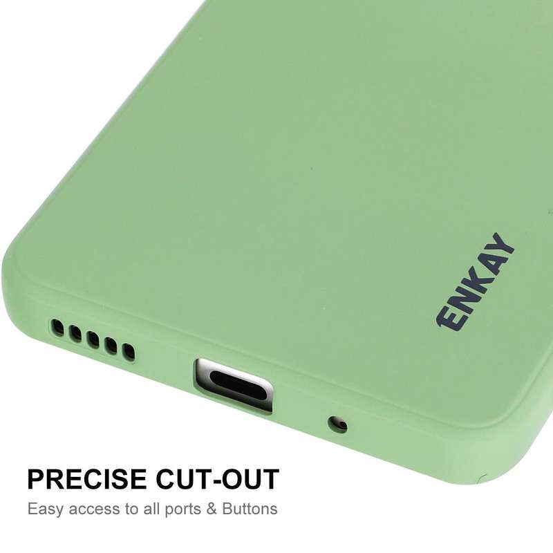 For Huawei Nova 9 SE / Honor 50 SE ENKAY Liquid Silicone Shockproof Phone Case(Black)
