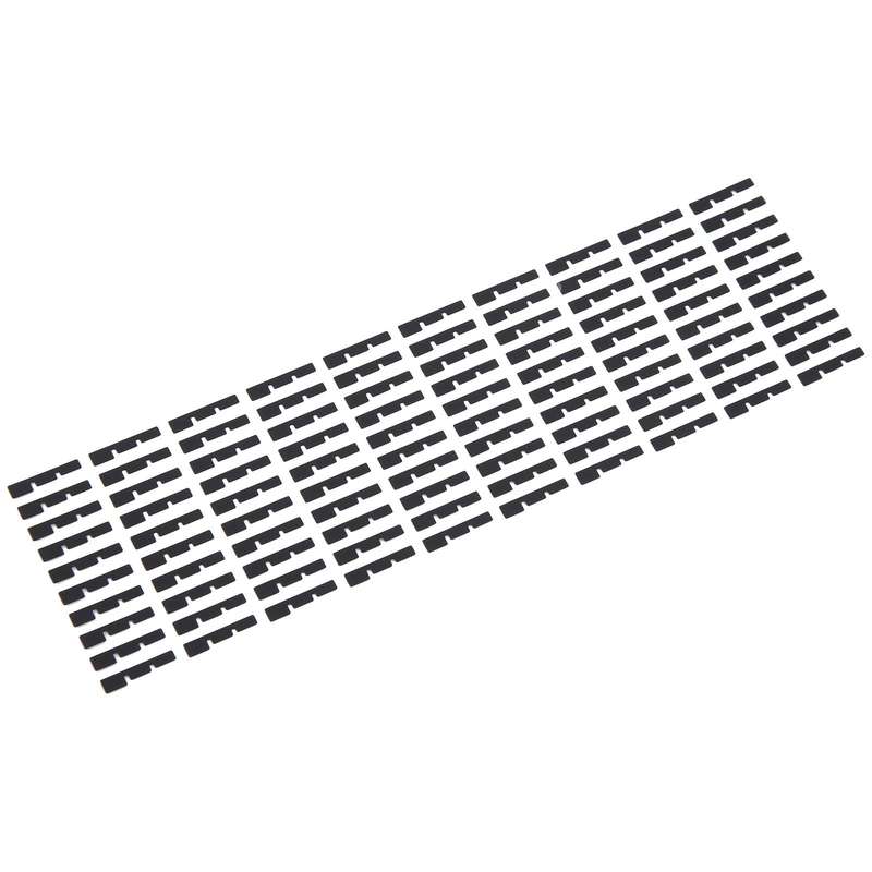 For iPhone 15 Pro 100pcs/set LCD Side Black Adhesive Sticker(03)