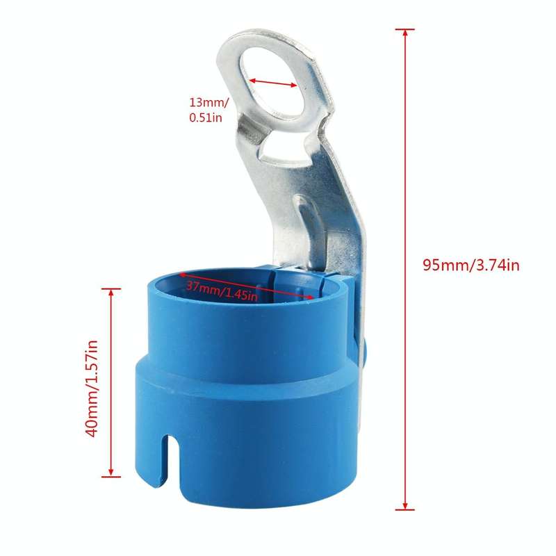A6950-01 Trailer Plug Holder Connector Retainer(Blue)
