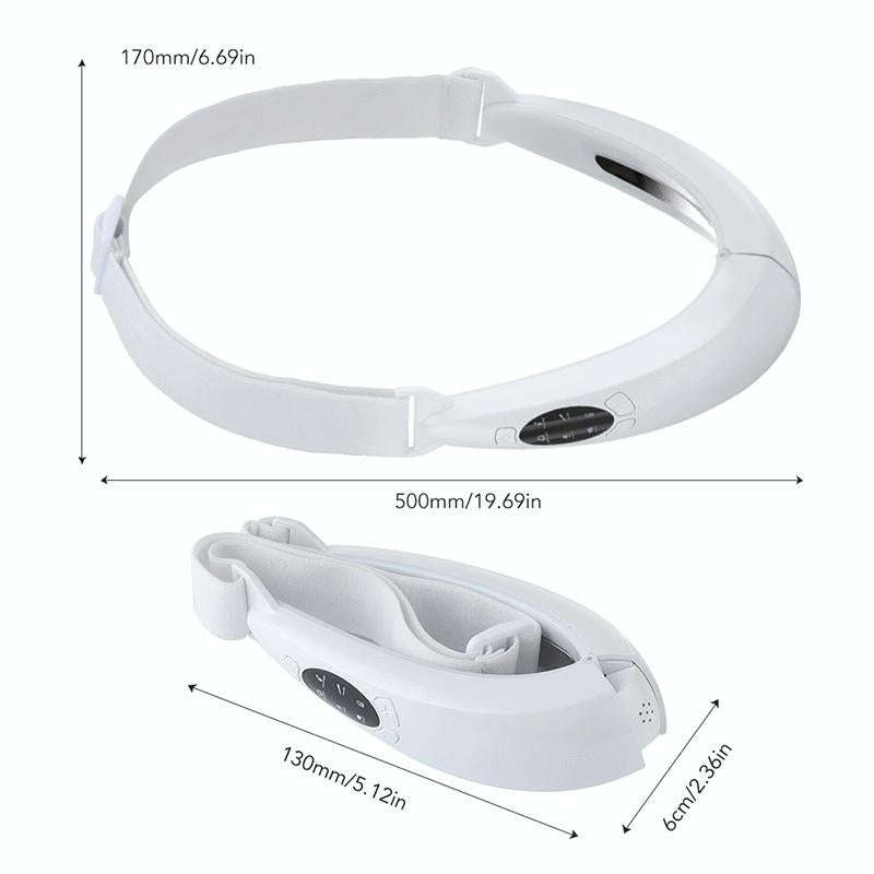 106892 EMS Microcurrent Red and Blue Light Massage Face-Lifting Instrument(White)