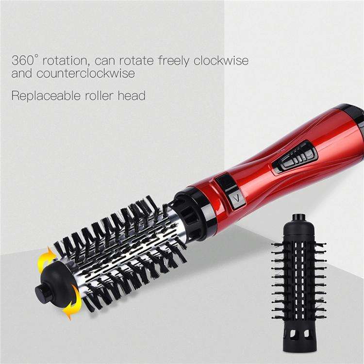 360 Degrees Rotation Electric Hair Dryer Brush Professional Hair Blow Dryer Comb Electric Hair Cu...
