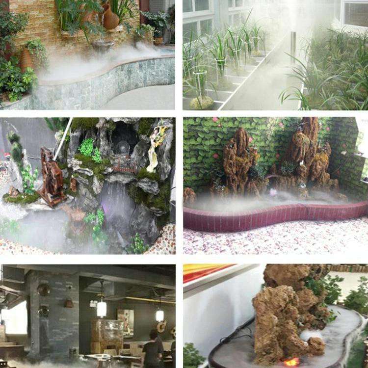 Fountain Fish Tank Ultrasonic Portable Atomizer, US Plug, Type:Electronic without Lamp Plastic