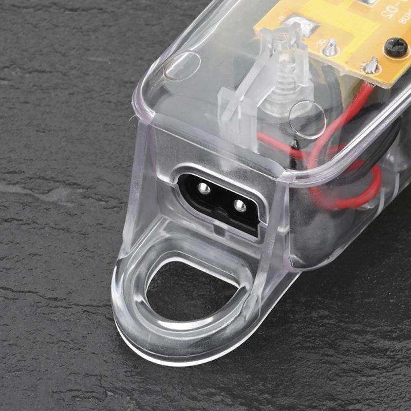 WMARK Transparent Hair Clipper With Non-slip Sleeve Rechargeable Clipper, EU Plug(108B)
