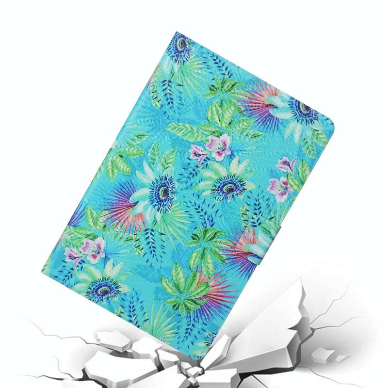 For Samsung Galaxy Tab A8 10.5 2021 Voltage Texture Coloured Drawing Pattern Leather Tablet Case(...