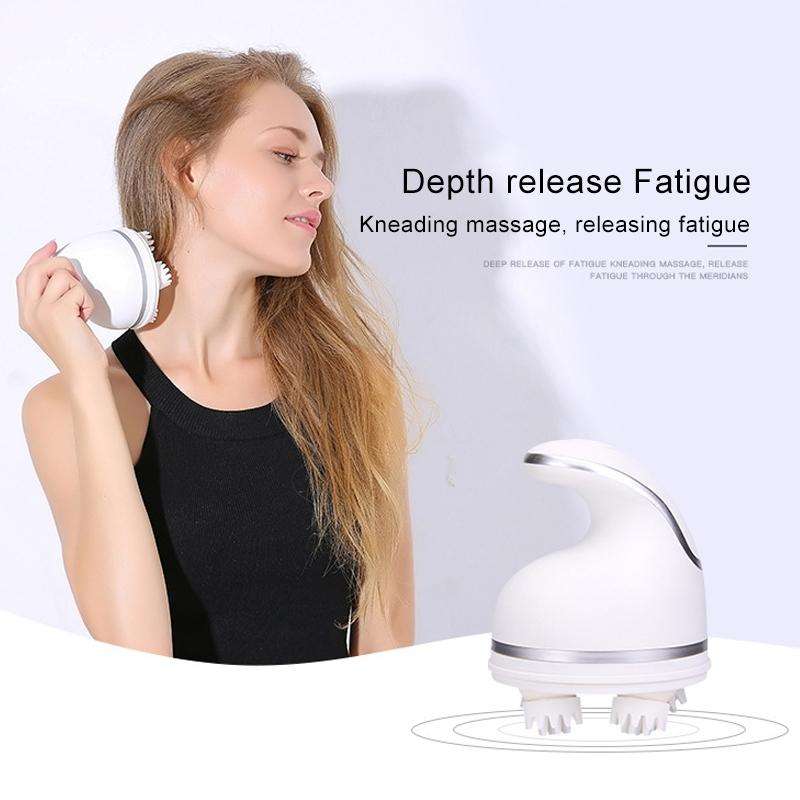 SUPER LIFE 3D Kneading Tool Electric Head and Body Massager, B20-55
