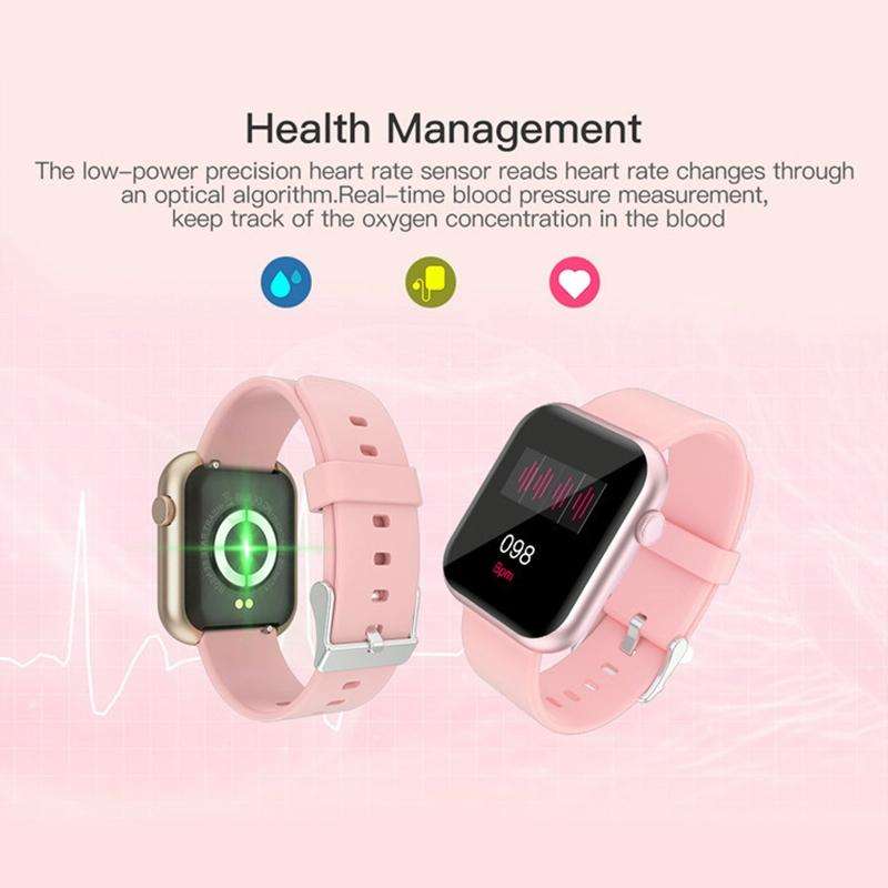 LOKMAT R3L Waterproof Health Smart Watch, Pedometer / Sleep / Heart Rate / Blood Oxygen / Blood P...
