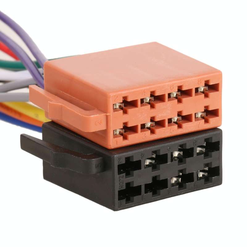 For Holden / Chevrolet / OPEL Female to Male ISO Car Audio DVD Adapter Cable