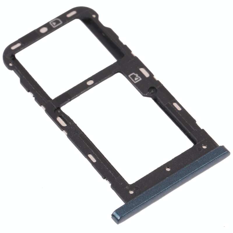 SIM Card Tray + SIM Card Tray / Micro SD Card Tray for ZTE Blade V10 Vita (Green)