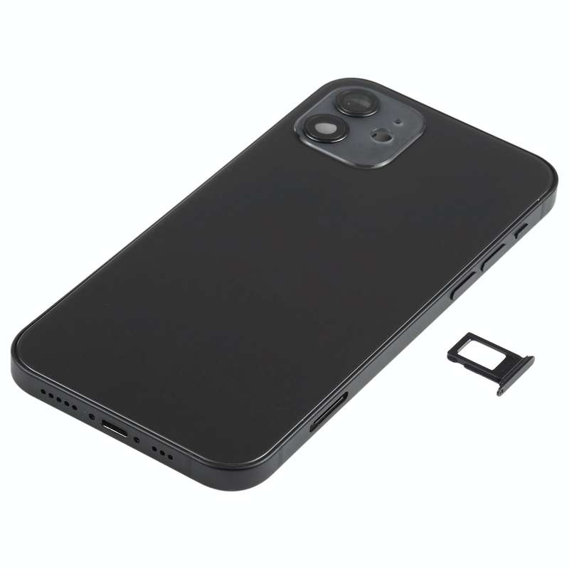 Battery Back Cover Assembly (with Side Keys & Speaker Ringer Buzzer & Motor & Camera Lens & Card ...