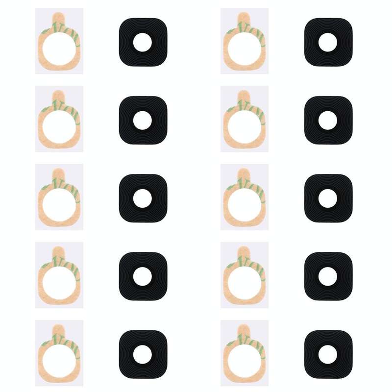 For Galaxy A9 10pcs Back Camera Lens Cover with Sticker