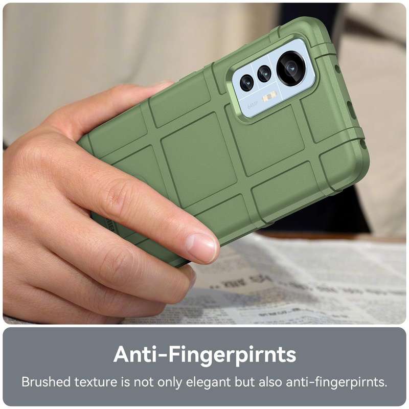 For Xiaomi 12 Lite Full Coverage Shockproof TPU Phone Case(Green)