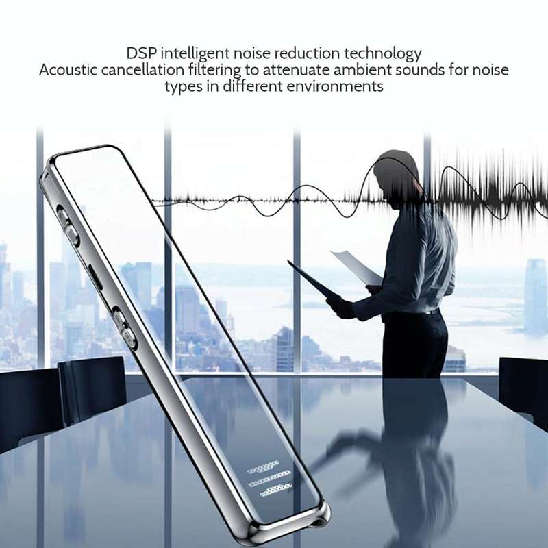 Q22 Multifunctional HD Noise Reduction Conference Recording Pen, Capacity:8GB(Black)