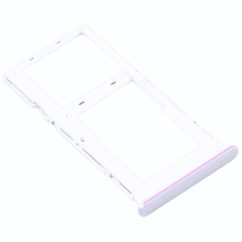 SIM Card Tray + SIM Card Tray / Micro SD Card Tray for Motorola Moto G10 XT2127-2 (Silver)