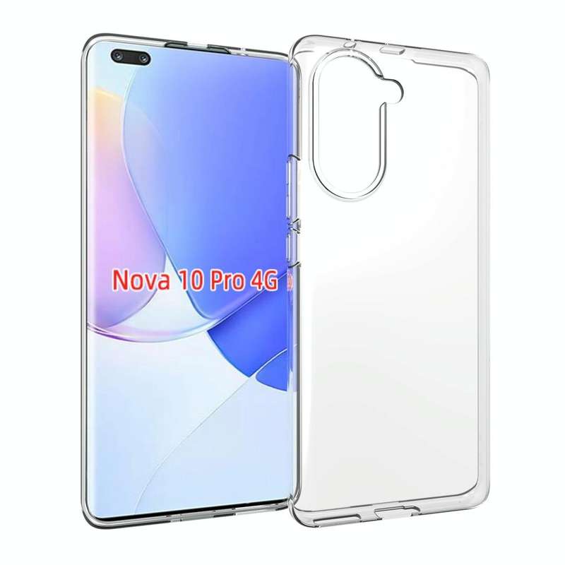 For Huawei nova 10 Pro 4G Waterproof Texture TPU Phone Case(Transparent)