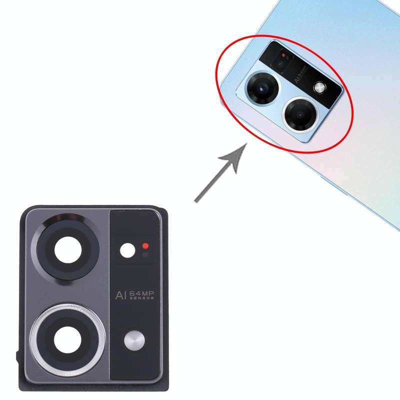 For OPPO F21s Pro Original Camera Lens Cover (Black)