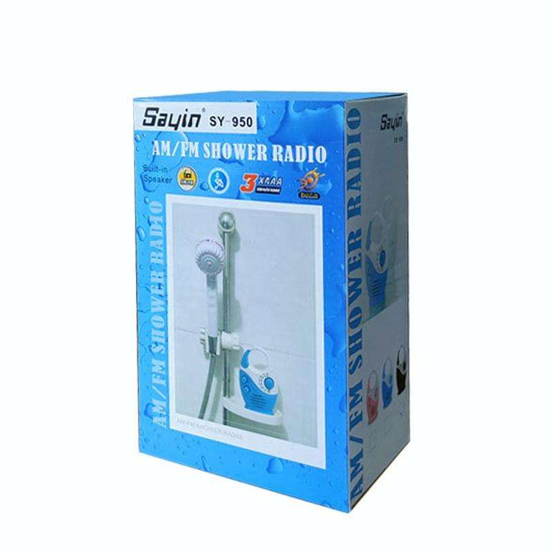 Sayin SY-950 Portable Waterproof Small Radio AM/FM Universal Band Elder Radio(Blue)