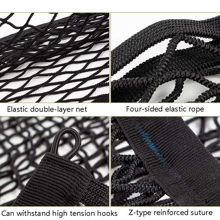 BL-210330 Car Door Net Bag Car Stretch Storage Bag Trunk Fire Extinguisher Side Net, Style: 45x25...
